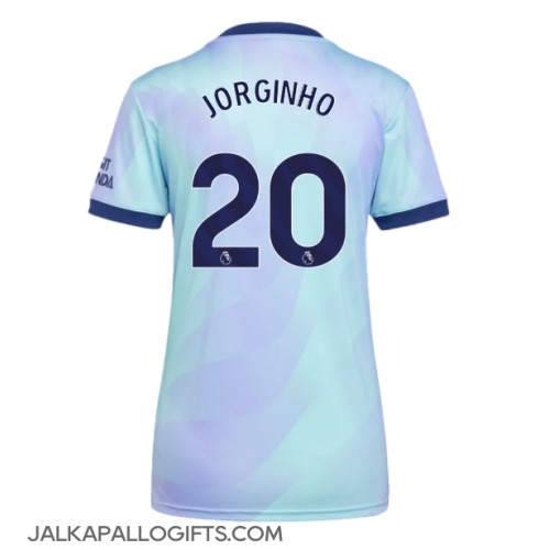 Arsenal Jorginho Frello #20 Kolmaspaita Naiset 2024-25 Lyhythihainen